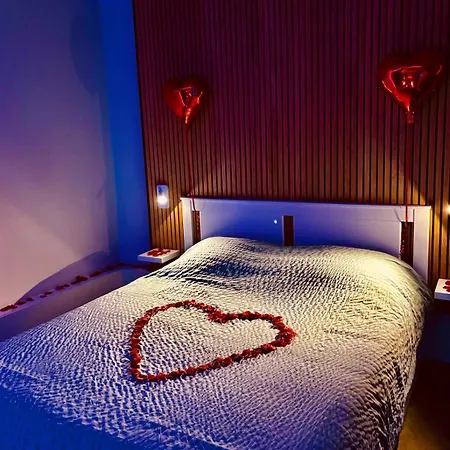 Escapade Romantique Jacuzzi & Sauna Prives شقة إنتزيم